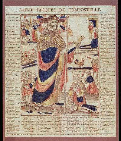 St. James of Compostela, c.1824 by French School